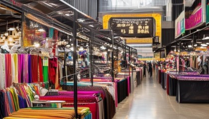 诸暨商贸城纺织展会在几楼？